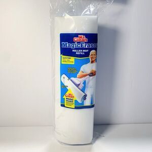 One NEW Sealed Mr. Clean Magic Eraser Roller Mop Refill Blue White Screws Floor